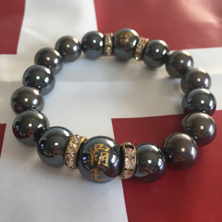【新品】ONE PIECE 天然石ブレスレット【覇王】大玉の画像