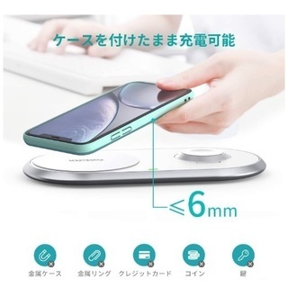 【現在商談中】【新品未使用】ワイヤレス充電器の画像