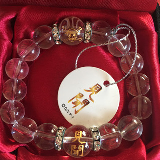 【新品】ONE PIECE天然石ブレスレット【見聞】大玉