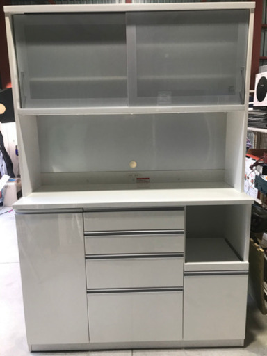 高橋木工所 キッチンボード 食器棚 sunny ニノス 140オープン 中古品