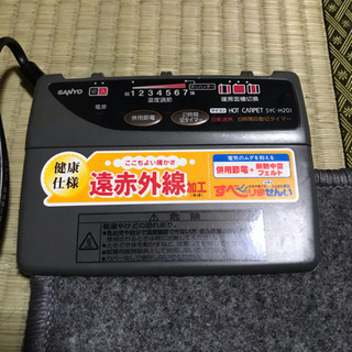 【済】ホットカーペット