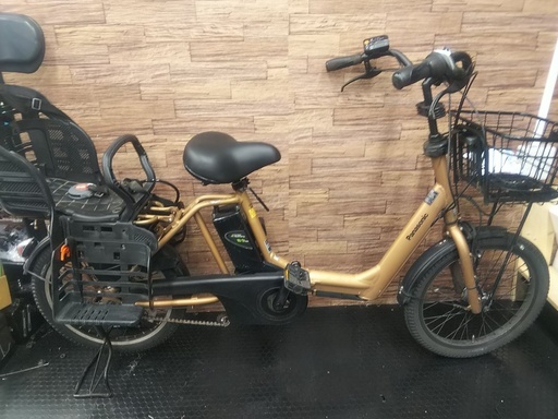 Panasonic　電動アシスト自転車　ギュットアニーズ　2014年モデル　ハニーブラウン　新品バッテリー13.2Ah