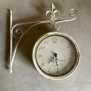 可愛い両面時計の画像