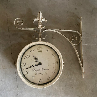 可愛い両面時計の画像