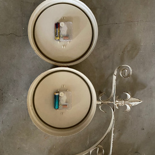 可愛い両面時計の画像