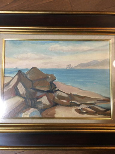藤島武二 絵画  ☆額縁新調☆