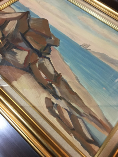 藤島武二 絵画  ☆額縁新調☆