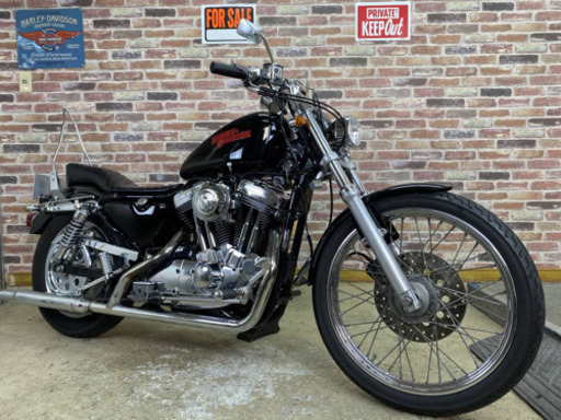 【車検付！低走行美車絶好調で格安！メッキカスタム多数】ハーレーダビッドソン XL1200C スポーツスターカスタム キャブ【多数画像動画有】