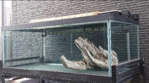 値下げ120×60×45ガラス水槽　¥25,000