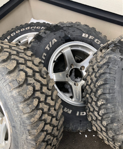 ジムニー等に　245 75 16 マッド　16インチ7J