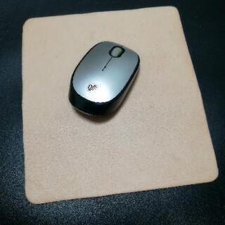 【ハンドメイド】エイジングするヌメ革のマウスパッド