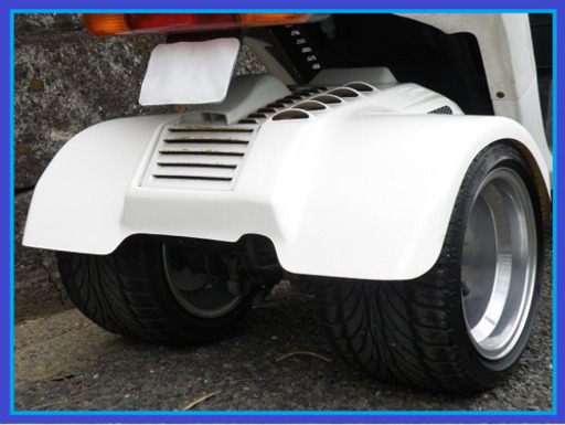 【御成約有難う御座いました】☆マロッシ68ccオバフェン!2スト後期ジャイロキャノピーワゴンミニカー改　ワイドバイザ-&社外純正タイプワゴン装備!消耗品OK!ノ-ヘルOK