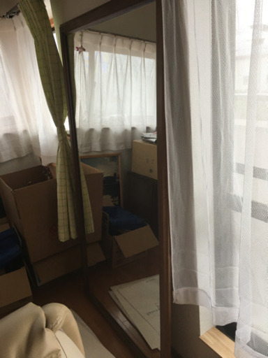 大きな 姿見 全身鏡 大きい ミラー 木製 おしゃれ 大型