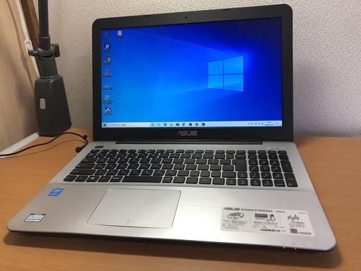 商談中につき受付をストップ致します。値下しました。　　中古　ASUS X555L 内蔵バッテリー欠品　5世代 Core i3 メモリ6