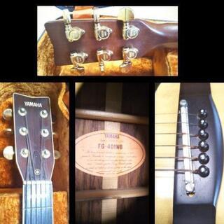 YAMAHAヤマハ/ハードケース鍵付き ギター FG401WB 希少モデル