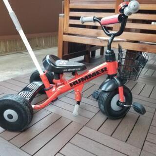三輪車　ハマー　　赤