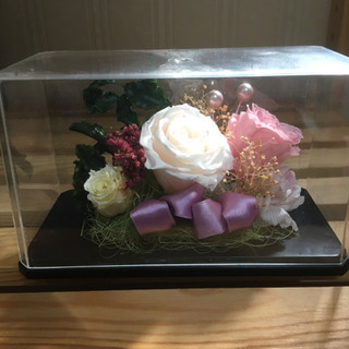 置物　造花
