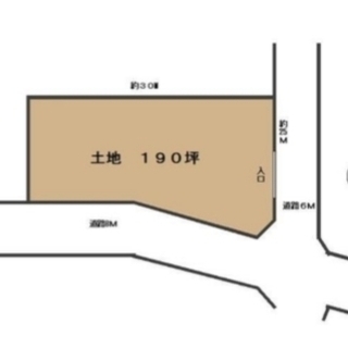 ★貸土地★ 伊丹市中野東　１９０坪＃トラック駐車場　#車両置き場