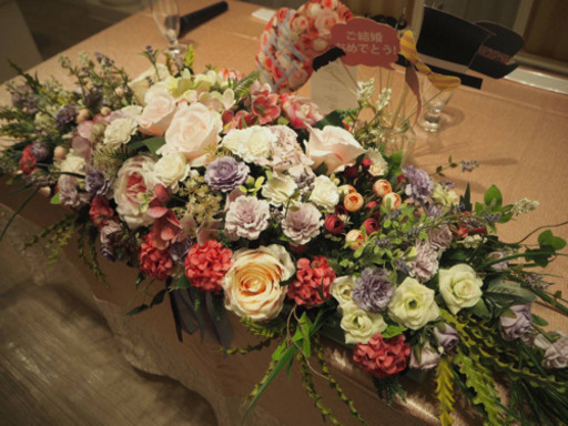 結婚式  パーティー等 装花