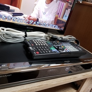 ☆AQUOS液晶テレビ  LC-24K9-Bとブルーレイ BD-...