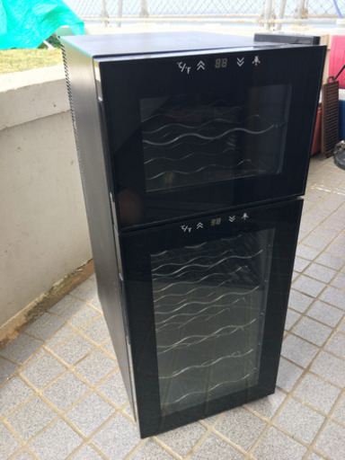 ワインセラー 冷蔵庫 21本収納