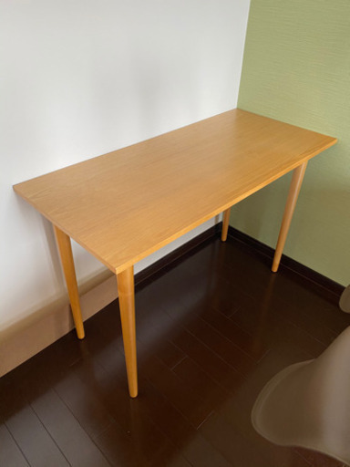 シンプル　デスク　110✖️50✖️72cm