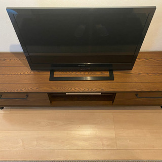 【美品】LOWYA  テレビ台　アンティーク調の画像