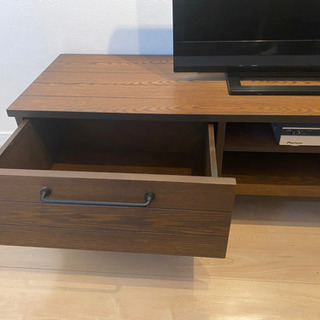 【美品】LOWYA  テレビ台　アンティーク調の画像