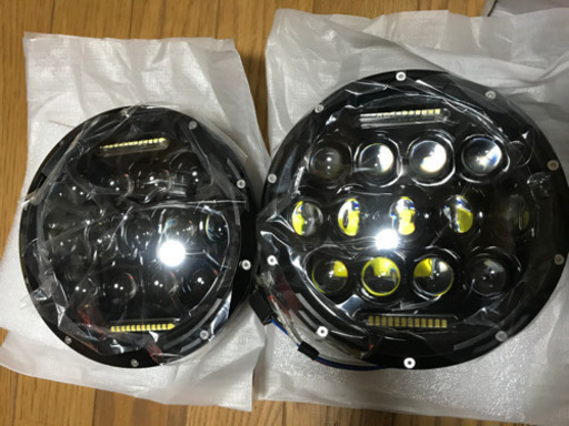 7インチ LEDヘッドライト　ジムニー等に