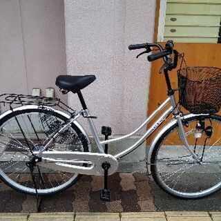 KON\'S collcetion 26吋ファミリーサイクル(シルバー)