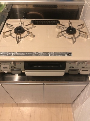 Rinnai ガスコンロ　ガステーブル　都市ガス　BKM77CB