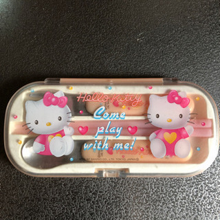 キティちゃんのお箸セット