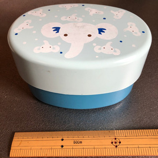 ゾウさんのお弁当箱の画像
