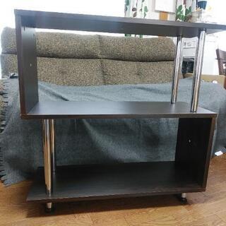 S字のオープンラック　組立家具