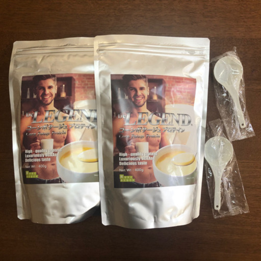 ビーレジェンド コーンポタージュプロテイン【400g】×2（WPC）