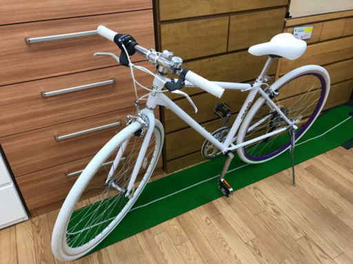 全品20％OFFキャンペーン第2弾【リサイクルサービス八光　田上店】未使用品　700C クロスバイク シティサイクル シマノ6段変速 自転車 CL266