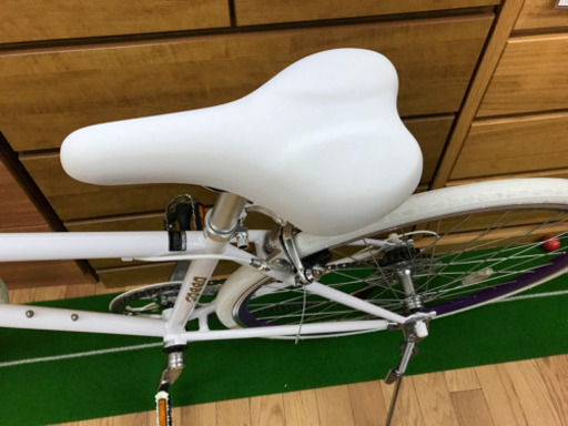 全品20％OFFキャンペーン第2弾【リサイクルサービス八光　田上店】未使用品　700C クロスバイク シティサイクル シマノ6段変速 