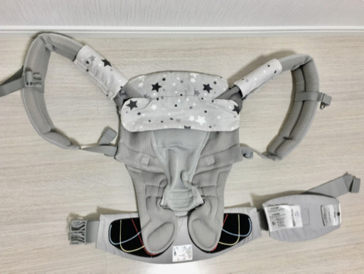 ★値下げしました★エルゴ 抱っこ紐 アダプト クールエア グレー 専用カバー付き3点セット