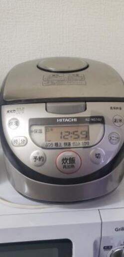 HITACHI 炊飯器5.5合 16年製 残り数日