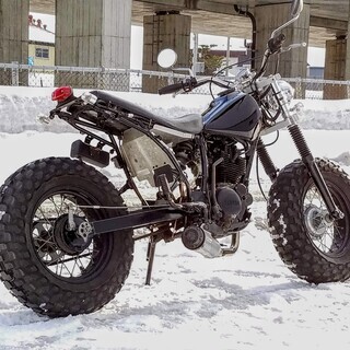 発送可★ヤマハ TW200 2JL ビックフット 太足カスタム！ロンスイ スカチューン★交換下取り上取り可札幌の画像