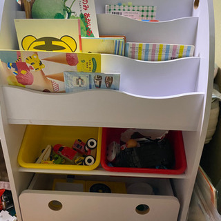 子ども用 おもちゃ箱 本棚　3/14までの画像