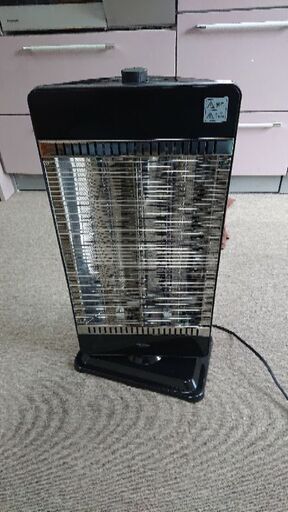 黒の電気ストーブ 美品