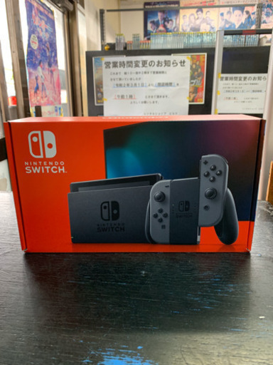 新品 新型 ニンテンドースイッチ グレイカラー