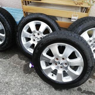 バリ山 スタッドレスタイヤ アルミホイール 17インチ 4本セット