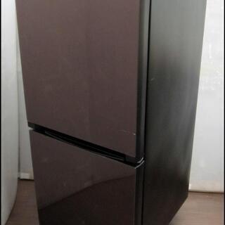 新生活‼20900円 ハイセンス  2ドア 冷蔵庫 ガラスドア ブラウン 2017年製