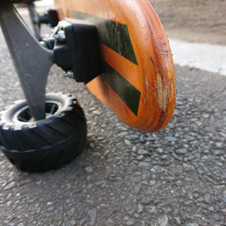 ロングスケートボード　オフロードウィール(タイヤ)の画像