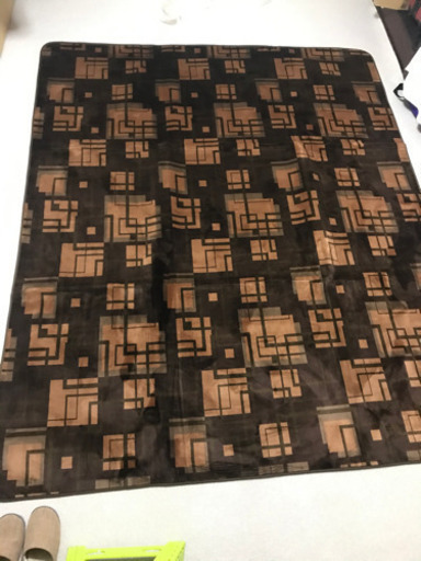 新品未使用　ホットカーペット用ラグマット　3畳