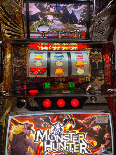 パチスロ　モンスターハンター  初代　実機