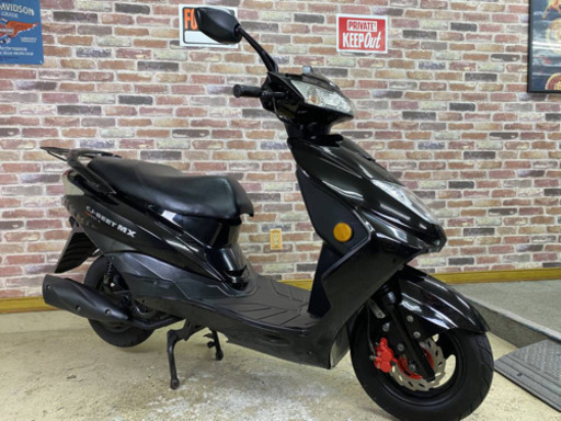 【原付二種ファミリーバイク特約維持費格安！通勤通学に】CJ BEET MX CB125T-Z 超低走1,133ｋｍ 綺麗好調 【多数画像動画有】検）シグナス