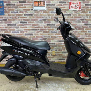 【原付二種ファミリーバイク特約維持費格安！通勤通学に】CJ BEET MX CB125T-Z 超低走1,133ｋｍ 綺麗好調 【多数画像動画有】検）シグナス の画像